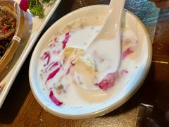 牛奶乳扇羹-巷里老院花园餐厅
