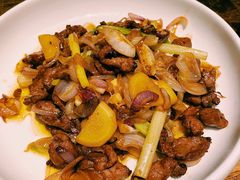 葱爆牛肉-铁公鸡·四川料理(天环广场店)