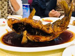 罾蹦鲤鱼-奥华餐厅·老张记(台基厂店)