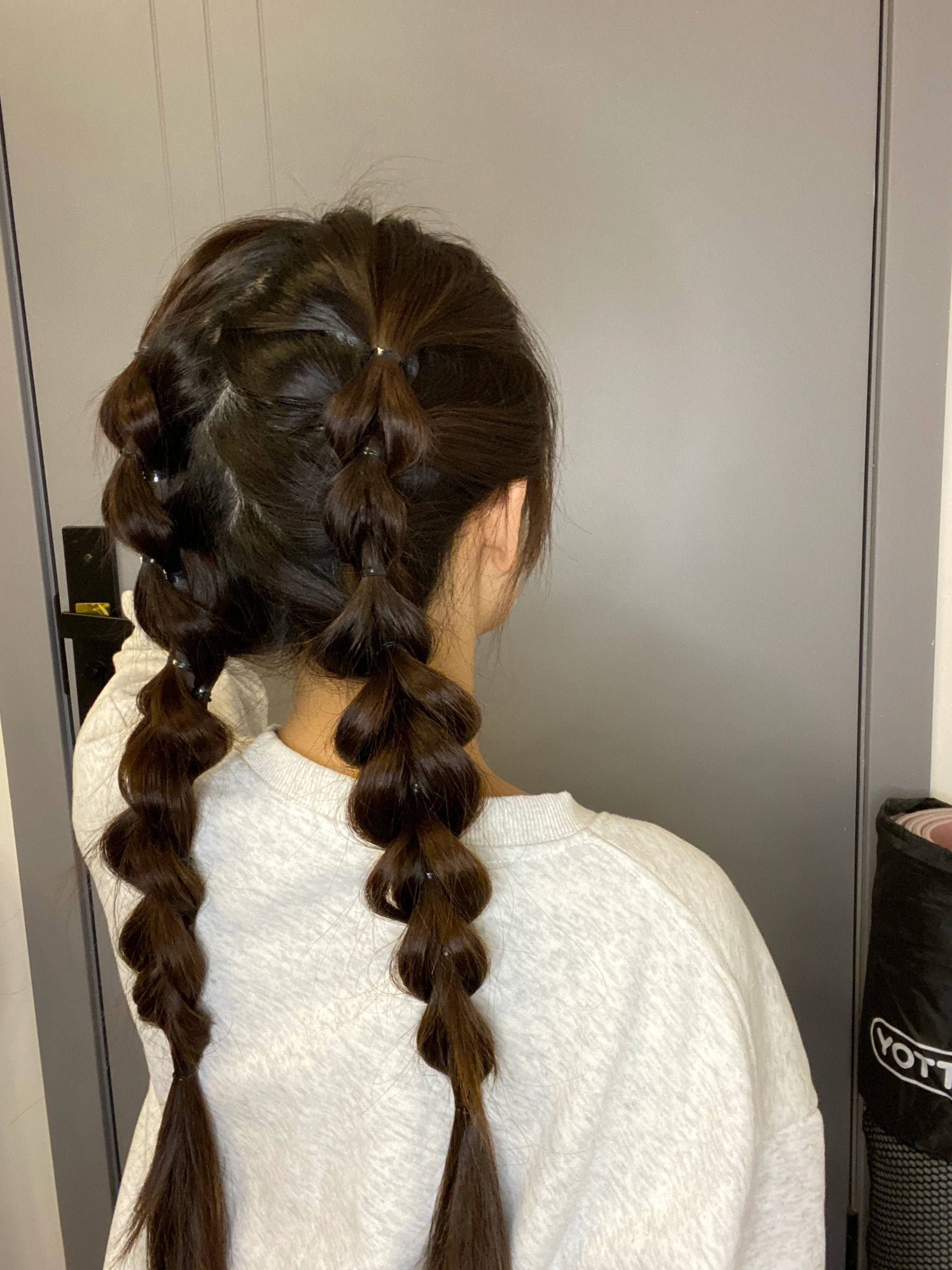 简单元气双麻花辫真的太好看啦!少女感满满!