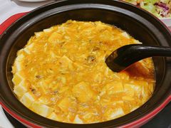 鲜虾咸蛋黄自制豆腐-宋园·金宴浙鲜馆(静安店)