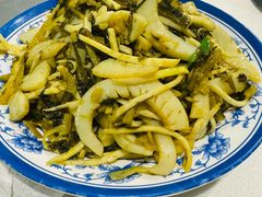 炒咸菜目鱼-卢香纪面馆(丽园路店)