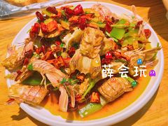 辣炒虾爬子-丹东立强海鲜烧烤·牛B大串(星海店)