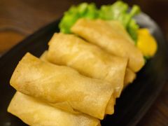 炸春卷-拉面莊夢語＆中华料理八椿