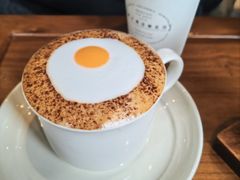 生姜荷包蛋拿铁-Metal hands·铁手咖啡