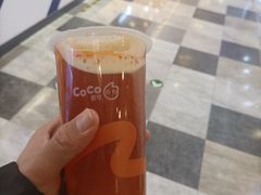 这次买的饮料-CoCo都可(天虹广场)