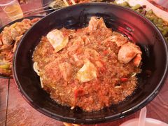 蟹脚热干面-沈记烧烤海鲜(江汉二路店)