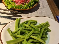 鲜奶浸手切羔羊肉-鲜潭蒸汽石锅鱼(五道口购物中心店)