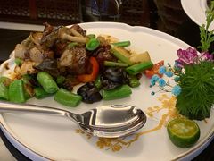 黑椒蒜片雪花牛肉粒-泛太平洋大酒店·海天楼中餐厅·粤菜