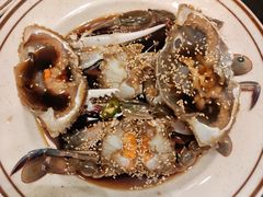韩式酱油生腌蟹-乾坤饭店
