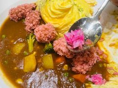 粉樱蛋包饭-池奈·日式咖喱蛋包饭(老城根Gpark店)