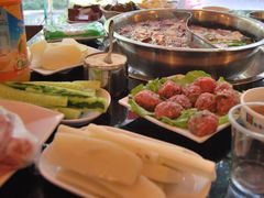 香菜牛肉丸-朱氏胖子烂火锅(洪崖洞店)