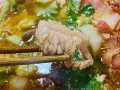香肠肉丝腰花鸡蛋面-祁家面馆(大香炉店)