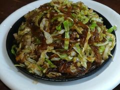 铁板粉丝包菜-爱妻鱼•老体北重庆水煮鱼•川菜(白云路店)