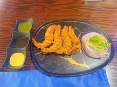 香烤芝麻大虾-甘尼仕印度餐厅爵士酒吧(阳春巷店)