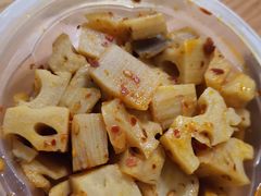 香辣藕丁-甲乙饼·北京手工肉饼(西直门凯德茂店)