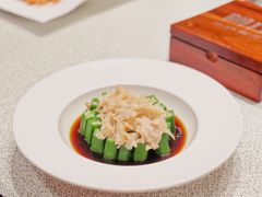 捞汁秋葵绣球菌-阿庄新豫菜(航海东路店)