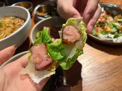 厚切傣式猪五花与奶油生菜-SHAN山(前滩太古里店)