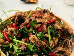干煸腰筋-闫府私房菜·百年鲁菜(欧亚店)