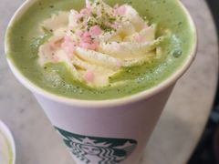 桃花满满抹茶拿铁-星巴克(杭州西湖银泰1F店)