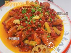 香辣小龙虾-海岛八号龙虾烧烤田鸡(蓝天路总店)