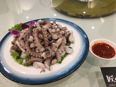 脆巴蛸蘸酱-小船渔村•大连菜•大连焖鱼(明泽街店)