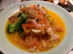 上汤西兰花-绿茶餐厅(成都大悦城店)