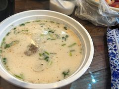 羊肉汤（多肉）-穆得·老周家牛肉烧饼(普利街店)