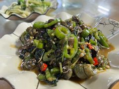 紫苏炒石螺-帆荣农庄