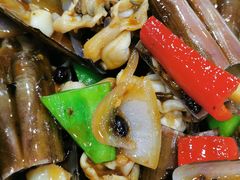 姜葱炒圣子王-鹏城人家海鲜酒家·23年老字号(较场尾店)