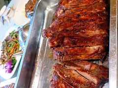 烤猪排-八景休閒山莊  廣東十大名山莊