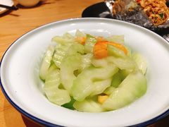 麻椒芥兰笋-朵朵开素食餐厅(后宰门街店)