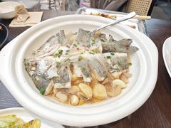 百秒焗鲈鱼-单家老院·院子里的青岛菜(沙子口店)