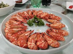 元宝煎红虾-申粤轩酒楼·三十年粤菜经典(丁香花园店)