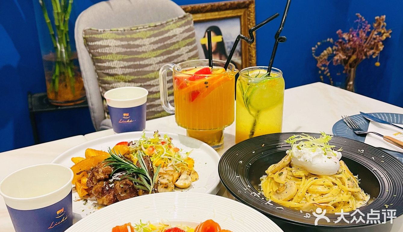 佛山探店💙西式蓝调浪漫LICHA Coffee 