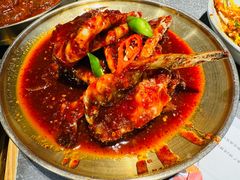 -草家酱蟹炭火烤肉店(珲春南路二店)