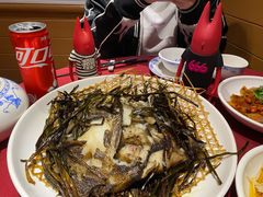 葱烤鸦片鱼头-老吉士酒家(天平路店)