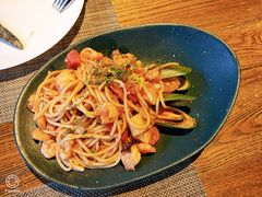 海鲜意面-喜洲吧·江畔老船厂·庭院餐厅(喜临院店)