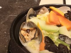 鲜贝鱼汤煮时蔬-港丽餐厅(高德置地店)