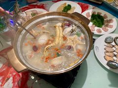 鲜人参锅底-千岛蚝高压锅生蚝·人参火锅(白云万达店)