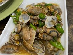 豉汁炒花甲-贞姨美食·老字号海鲜大排档