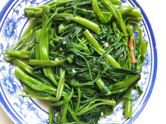 椒丝腐乳炒通菜-家乡饭店(里仁洞店)