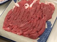 手切苏尼特羊上脑芯-宣武小院涮肉(前门店)