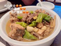 青阳炒公鸡-三道菜(明堂公园店)