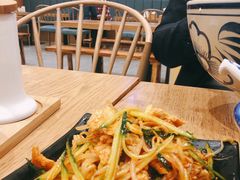 豆芽手撕面筋-北往西·西安油泼面(万德庄店)
