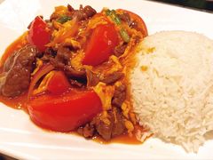 新茄炒蛋牛肉饭-翠华(澳门银河店)