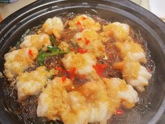 金银蒜蒸凤尾虾-绿茶餐厅(朝阳大悦城店)