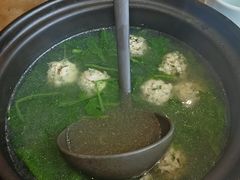 荠菜丸子汤-一轩饺子馆(丽都店)