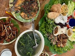 -沐毫傣泐云南菜孔雀宴•手抓饭傣味烧烤(曼听公园店)