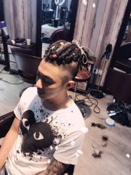 -Park Salon脏辫羽毛接发